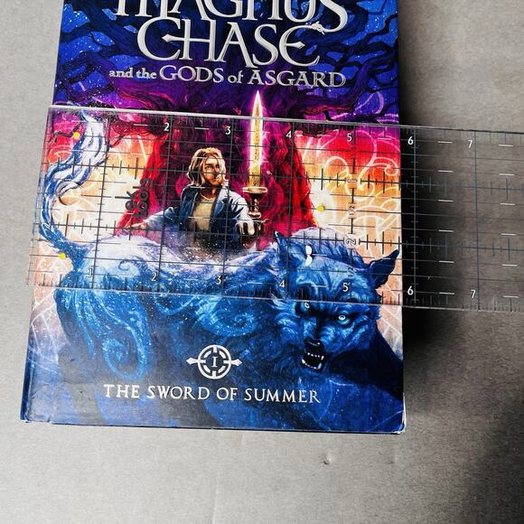 Rick Riordan Magnus Chase & the Gods of Asgard, Book 1: Sword of Summer 2015 HC - Picture 8 of 11
